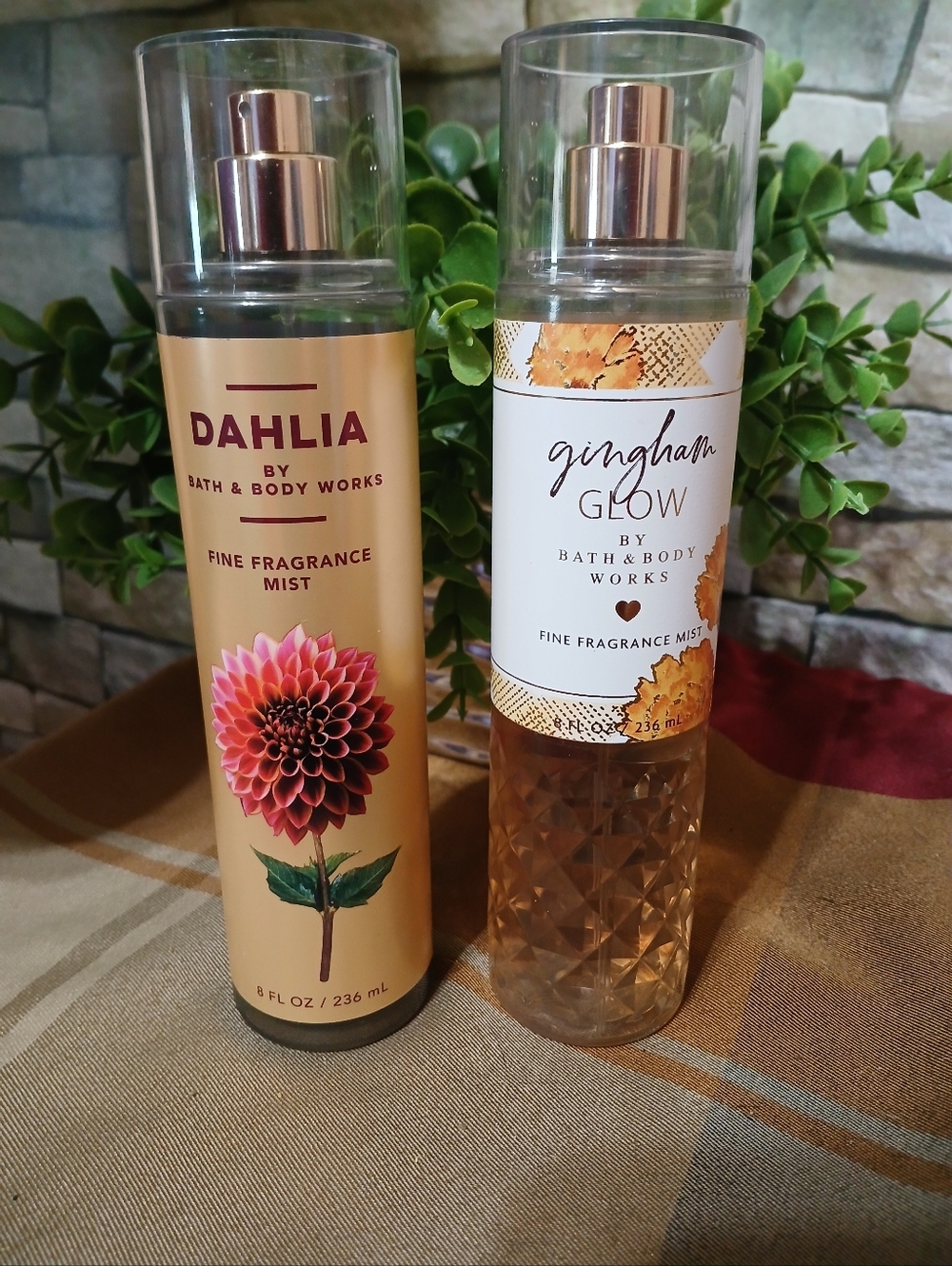 Bath & Body Works Dahlia And Gingham Glow